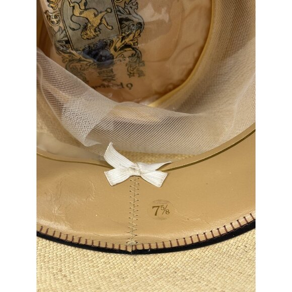 O’farrell Vintage Western Pinched Crown Hat Size 7-5/8 - Picture 10 of 16